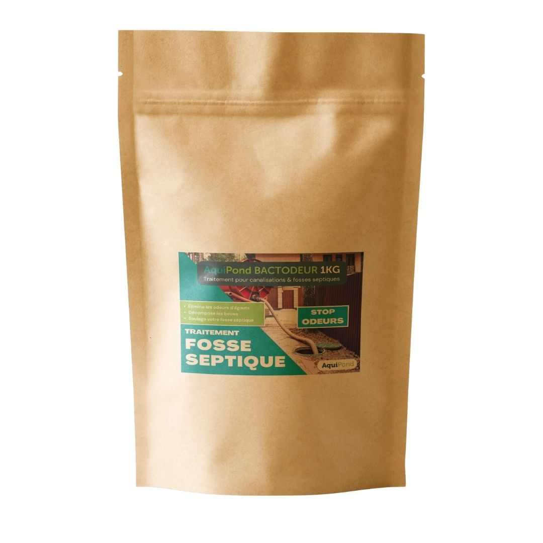 Aquipond Bactodor 1KG - Neutraliseert rioolgeuren & verbetert uw septic tank