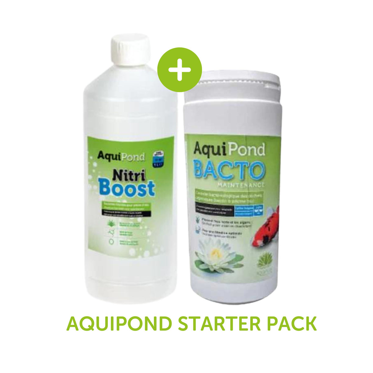 Aquipond Starter Pack : kit bactéries de démarrage