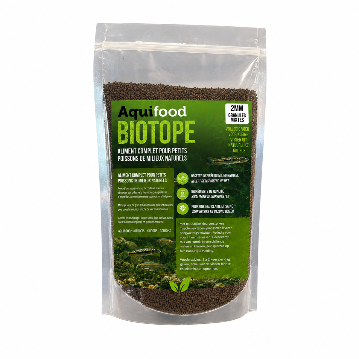 Aquifood Biotope 600 g : nourriture petits poissons