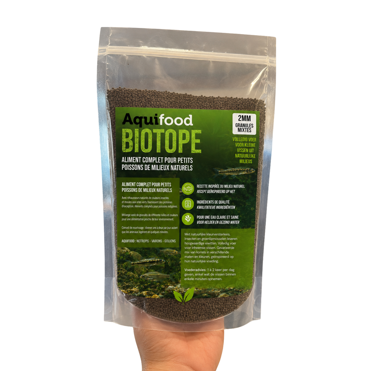 Aquifood Biotope 600 g : nourriture petits poissons