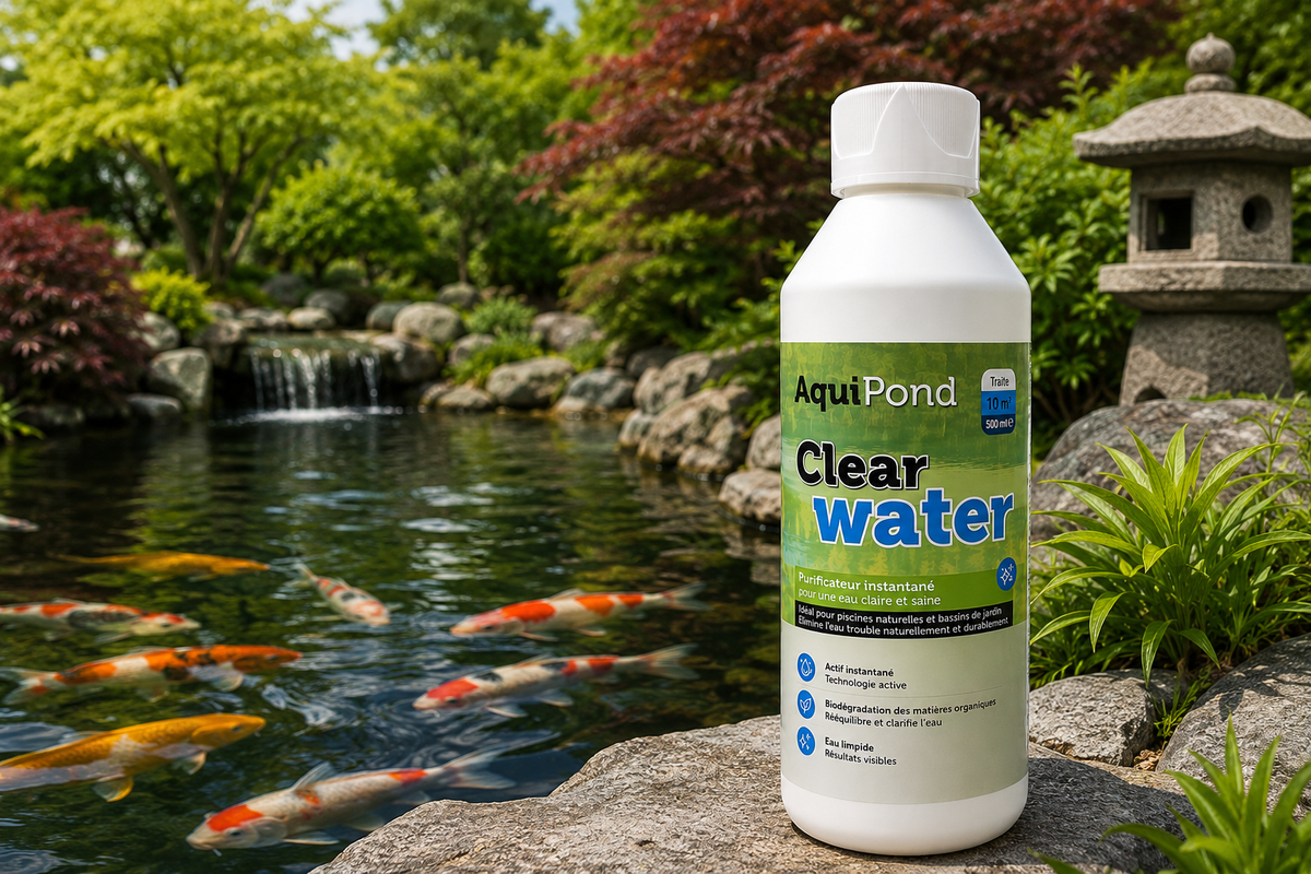 Aquipond Clearwater 10 m³ : clarifiant pour bassin