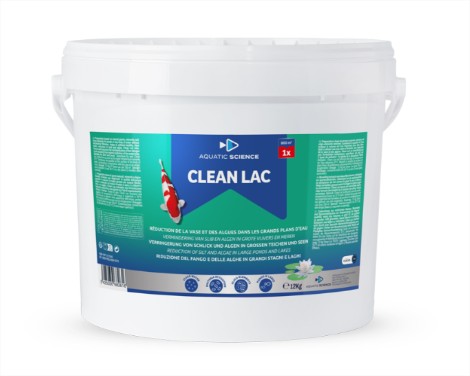 Clean-Lac 12 kg - Bactéries pour étang naturel 800 m²