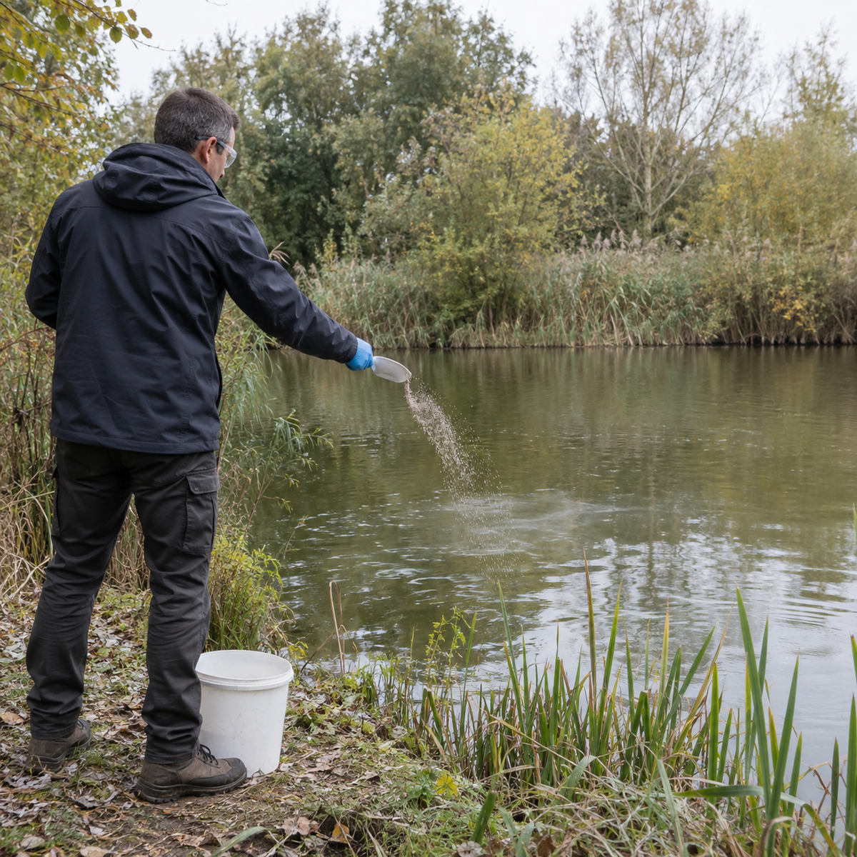 Aquipond Bactovase 1 kg – Bactéries pour réduire la vase en étang (5 à 10 m²)