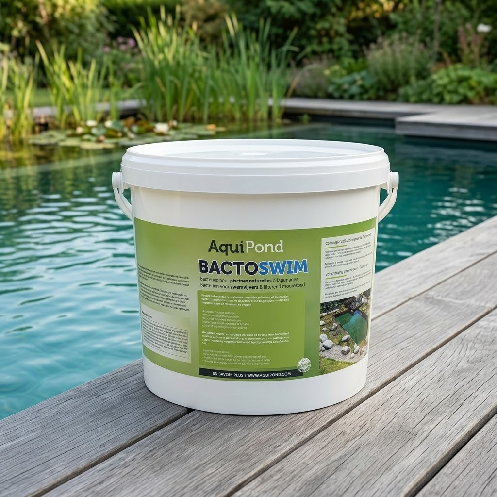 Aquipond BactoSwim 5 kg pour piscine naturelle 25-50 m²