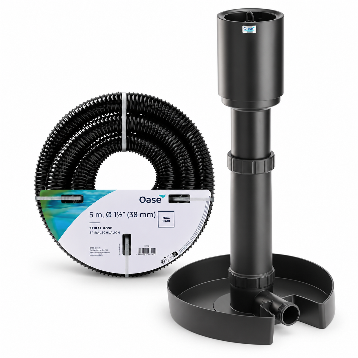 Oase Aquaskim 20 Set + 5 m Schlauch 38 mm – Oase