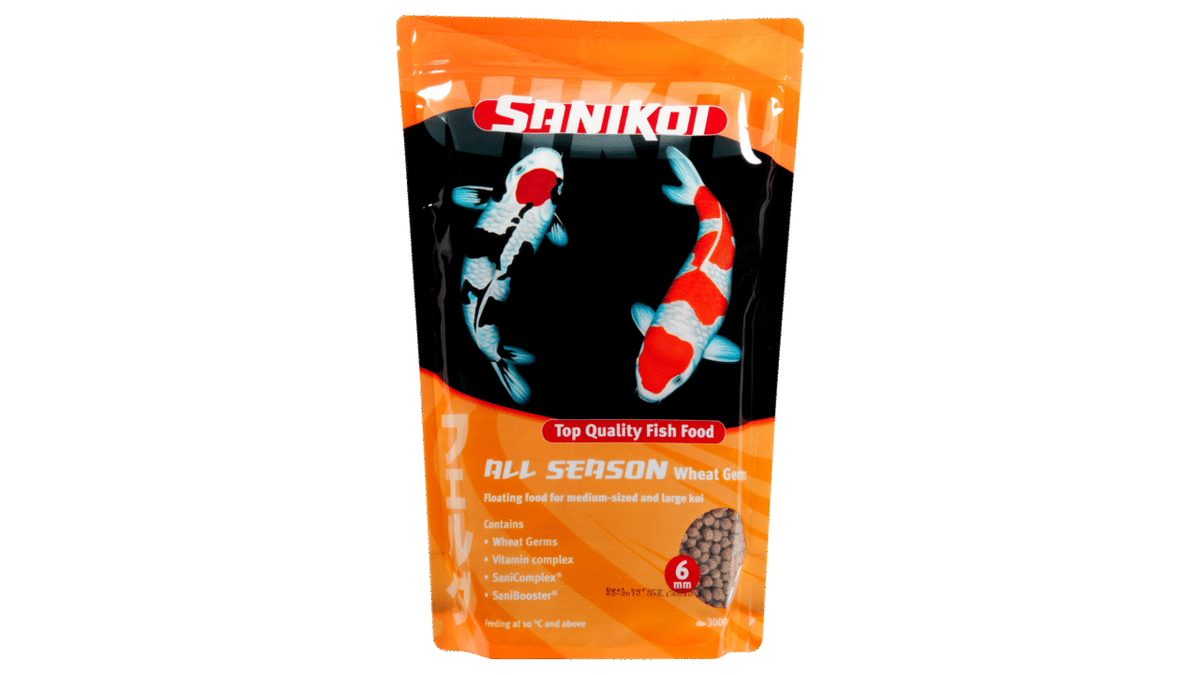 Nourriture pour poissons All Season Wheat germs 6 mm 3 l - SaniKoi