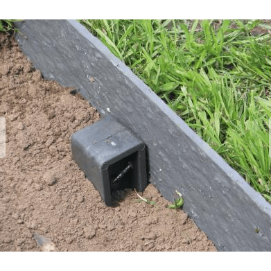 ECOO Bordures de bassin Ecolat enroulée Gris - 25M x 14CM x 0.7CM - Bordure de bassin ECOO 5400909002368 55065