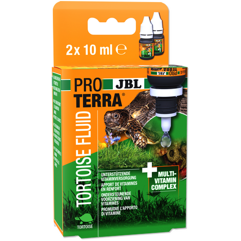JBL Proterra Tortoise Fluid - Liquid Multivitamins - 2 X 10ML