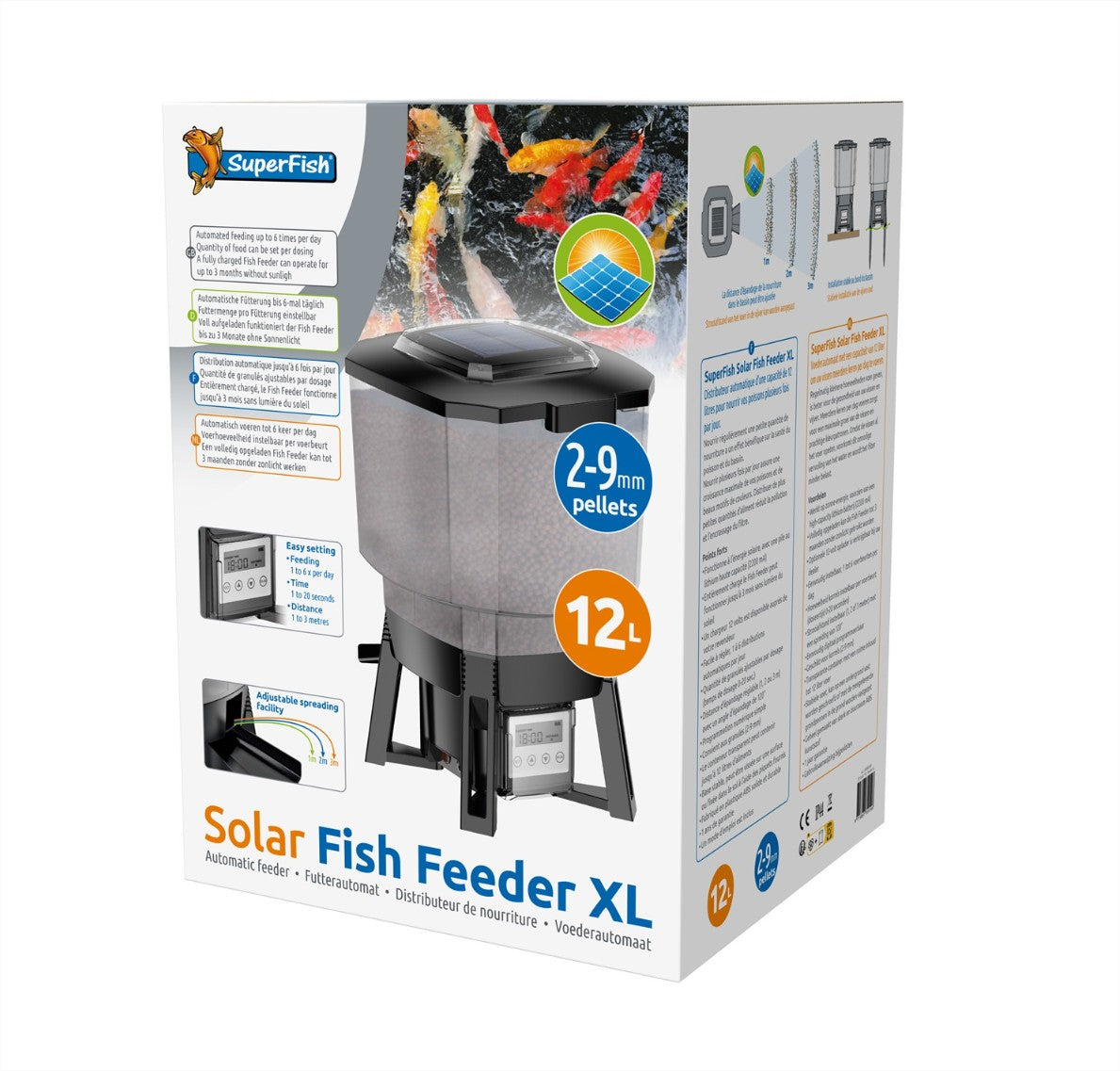 Superfish Solar Fish Feeder XL : distributeur solaire