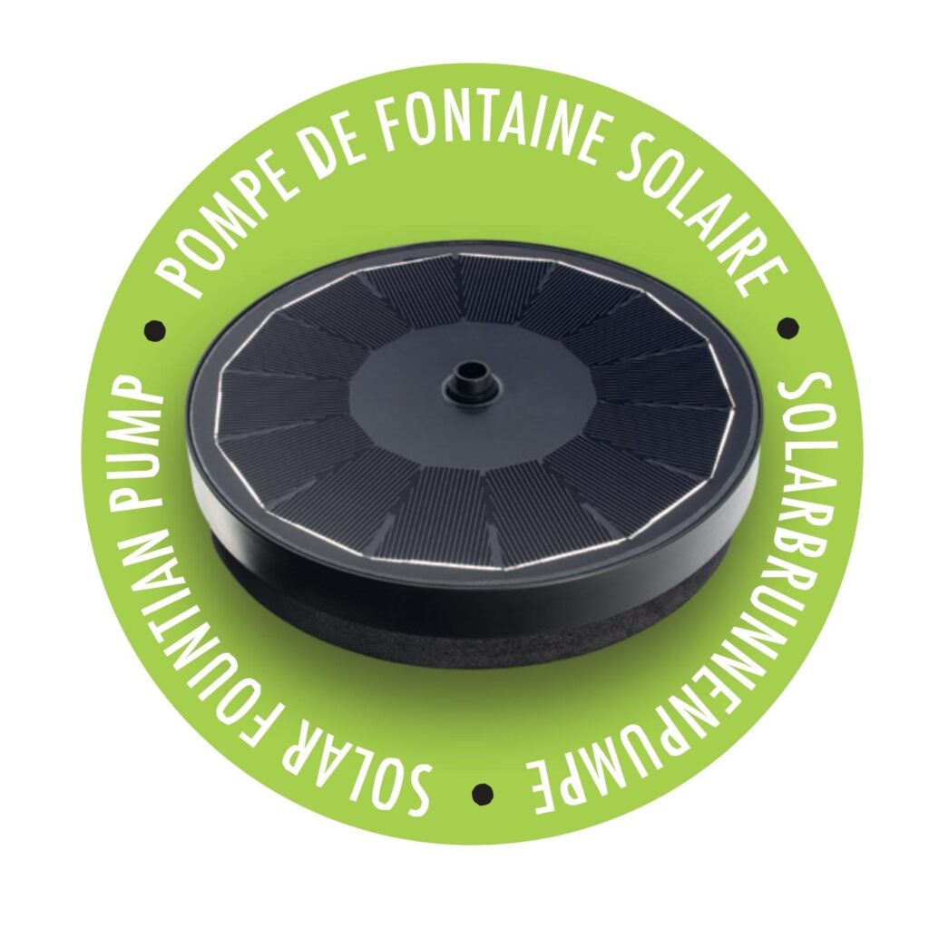 Bassin hors sol 190 L avec fontaine solaire | Aquigarden