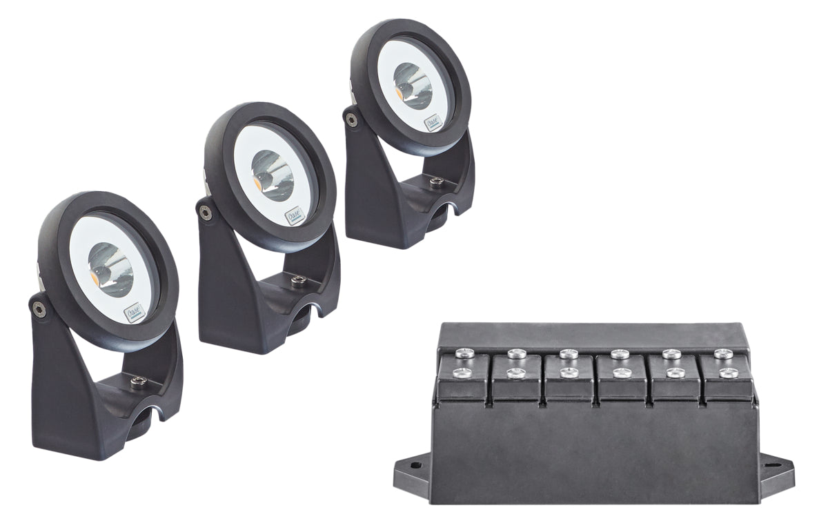 Kleuren LED-verlichtingsset drijvende fonteinen