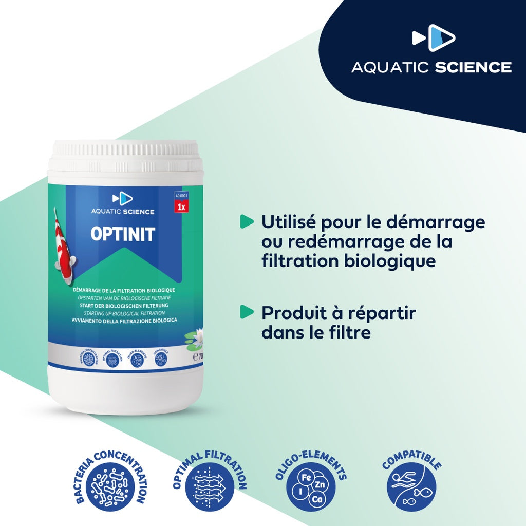 Optinit pour 40 m³ - Bactéries d'activation pour filtration