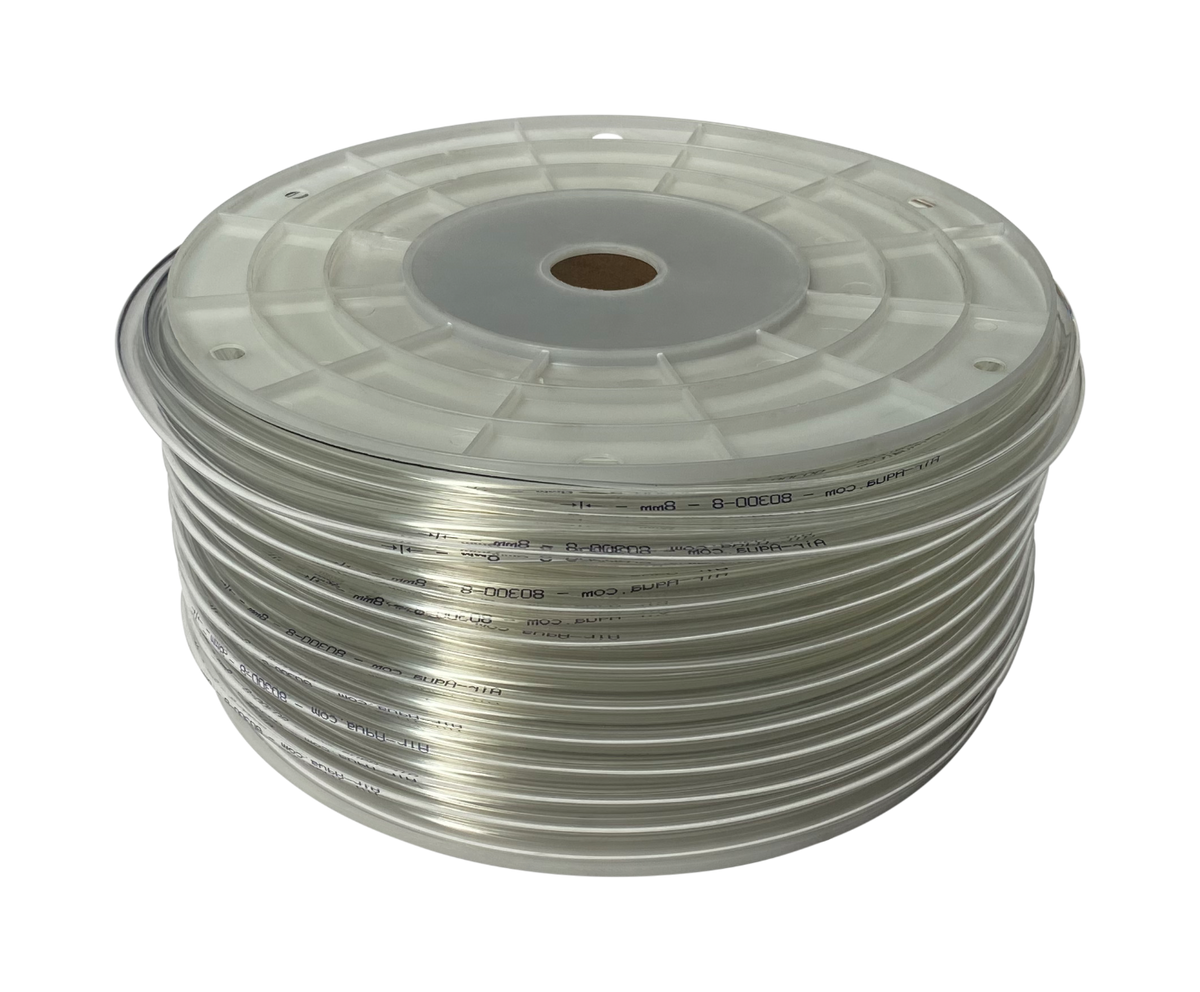 Tuyau à air transparent 8 × 12 mm – Rouleau de 70 m – Air-Aqua – Vue du produit