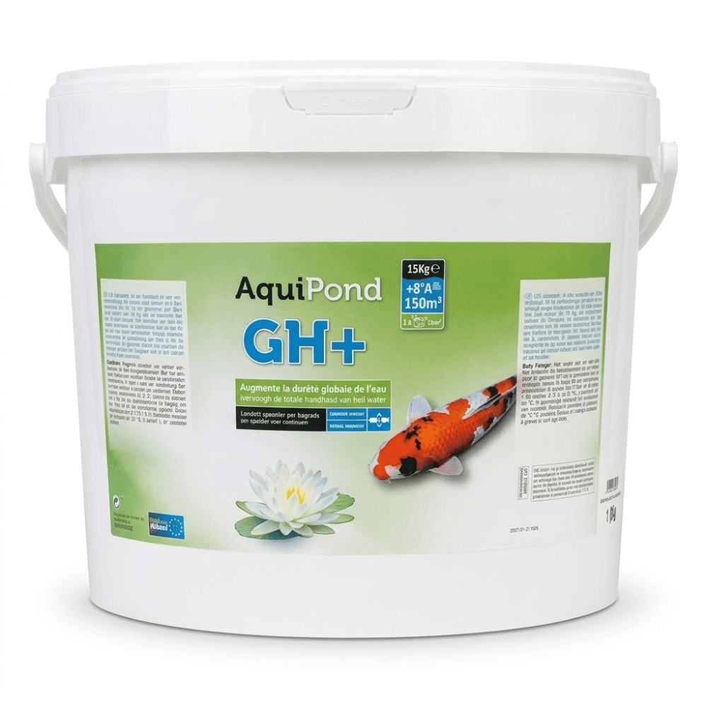 Aquipond GH+ 15 kg – Minéraux pour augmenter la dureté totale (GH) du bassin
