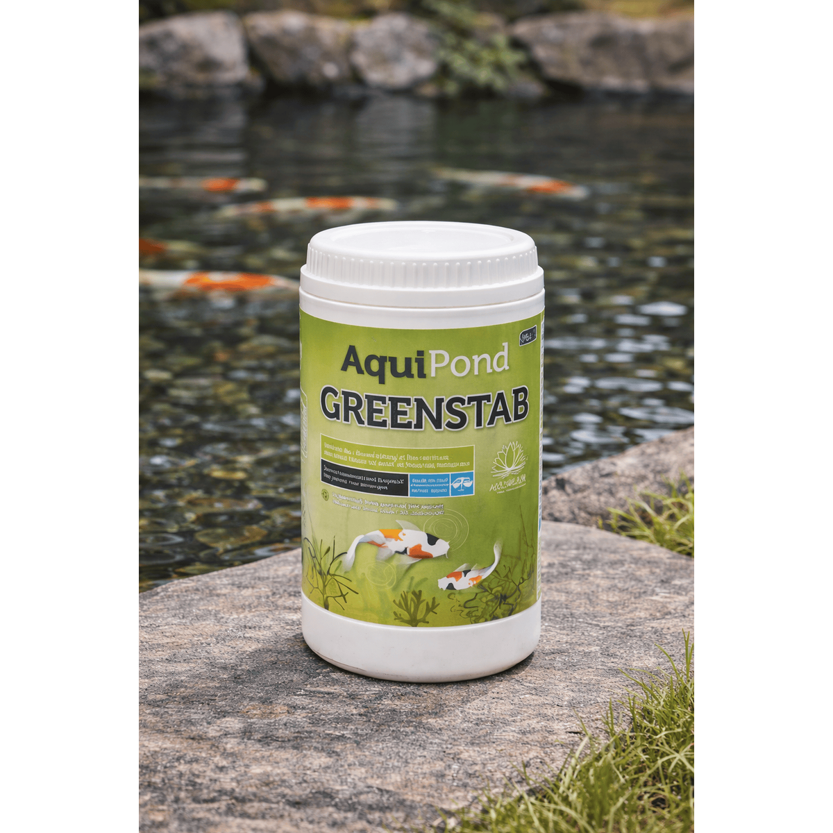 Aquipond Greenstab 1 kg – Minéraux naturels pour bassin, étang & piscine naturelle
