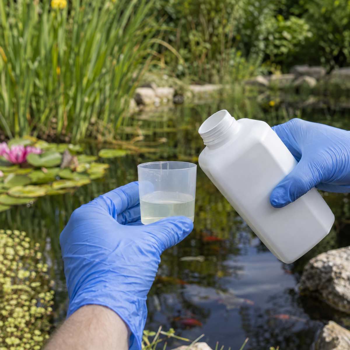 Aquipond Immunofish 5 L – Soin préventif du mucus des koïs (100 m³)