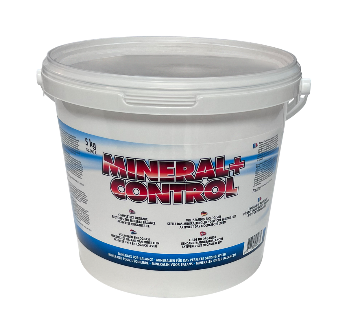 Mineral+ Control 5 kg (KH & GH) — Aquitechnics — vue 1