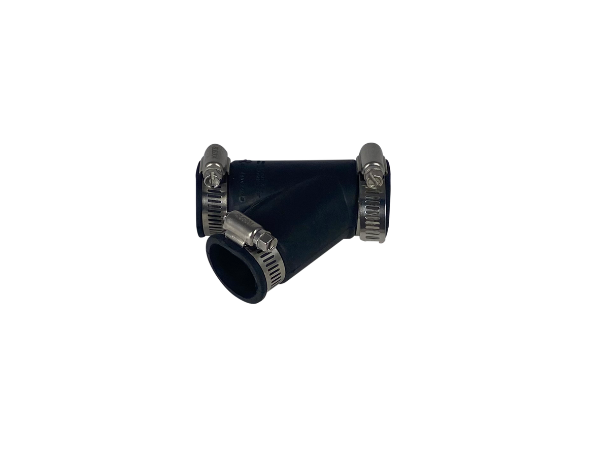 Pièce en Y en EPDM souple 32 mm — Aquitechnics — vue 1