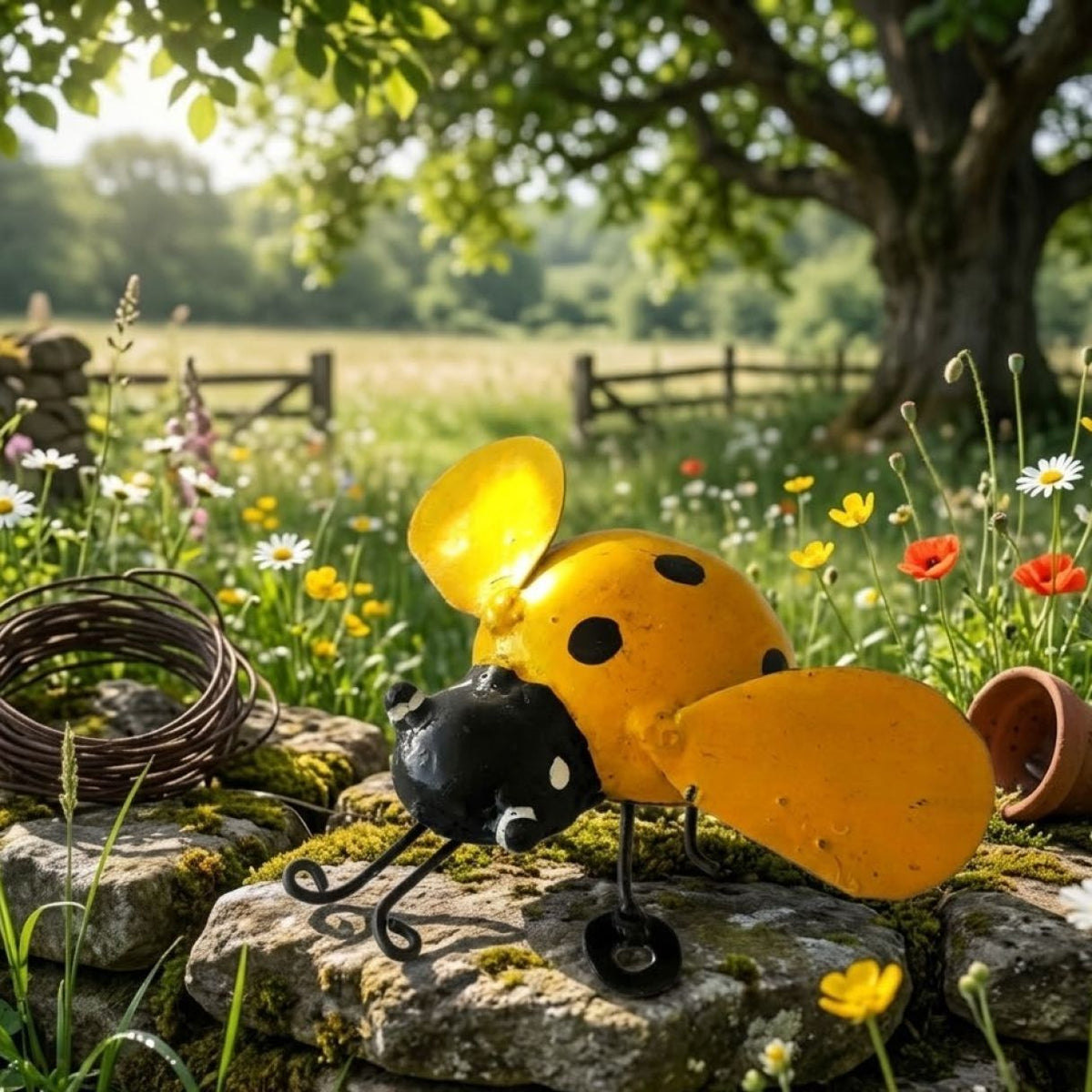 Coccinelle jaune