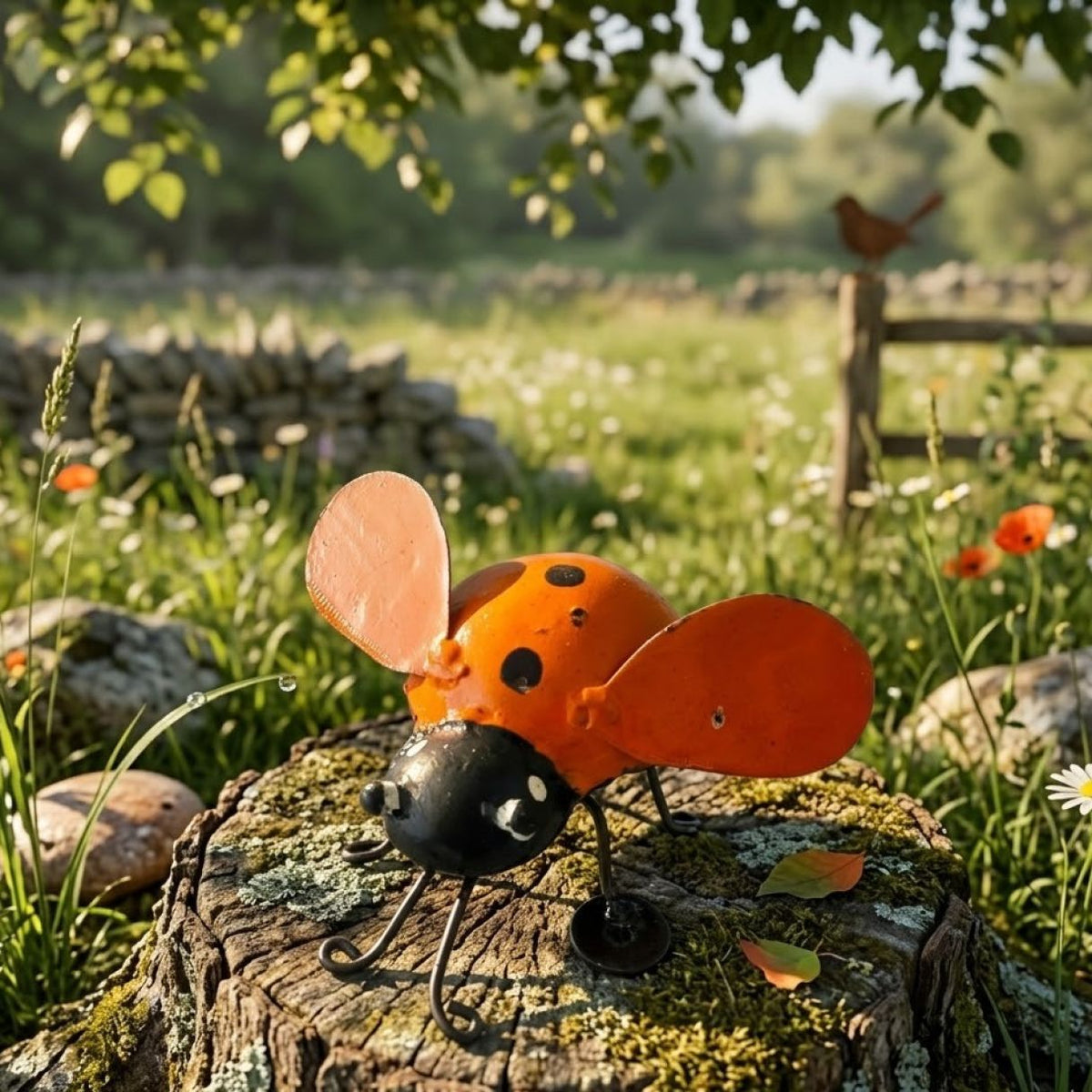 Coccinelle orange