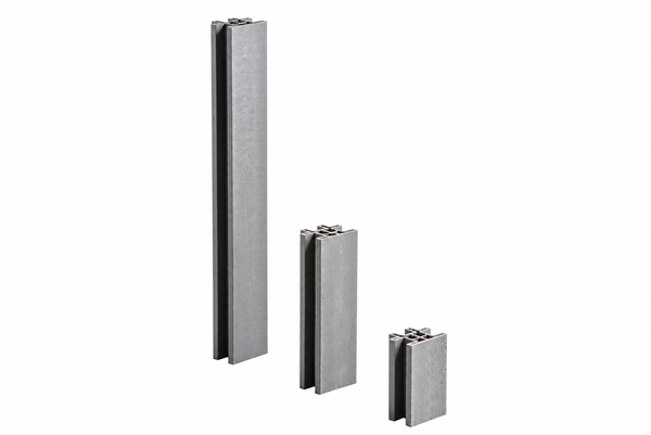 Ecoplanc Connect - Profil d'angle pour planches Ecoplanc, 22, 44 ou 100 cm - Ecoo — vue sur fond blanc