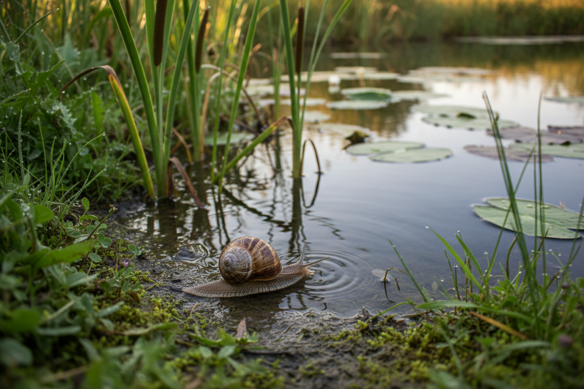 Paludine vivipaire - Escargot filtrant pour bassin