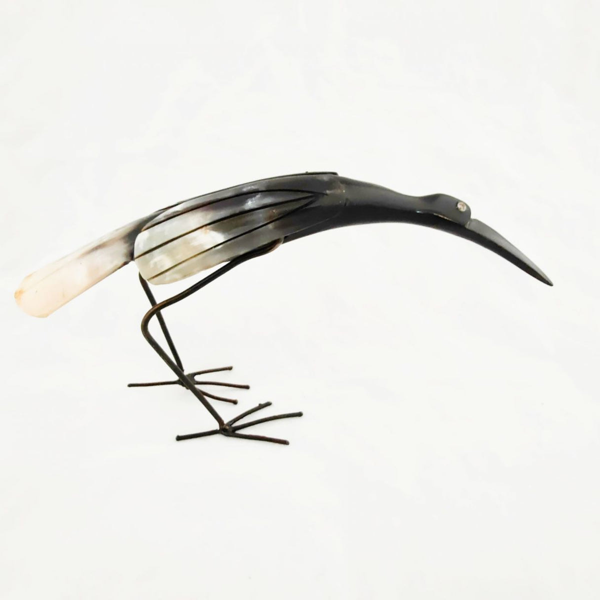 heron corne de vache 30/35cm