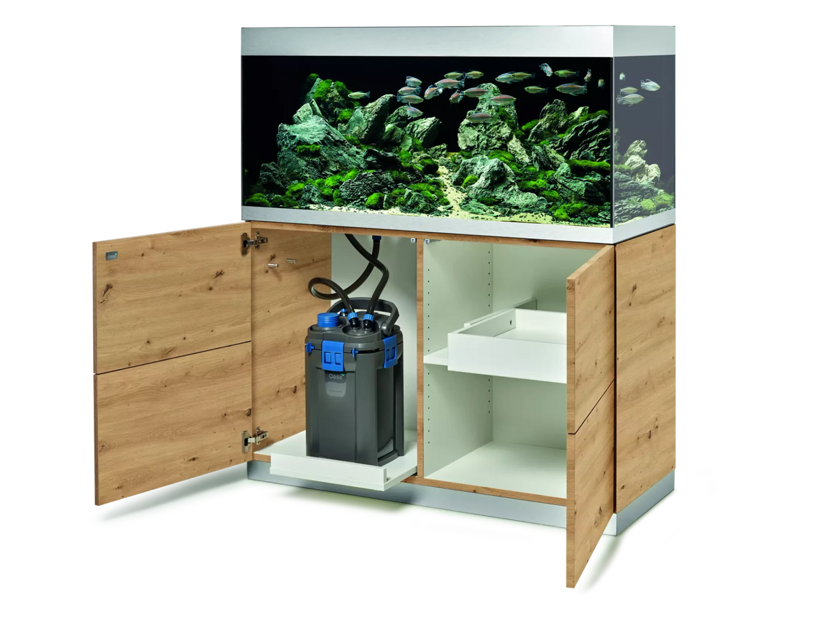 OASE HighLine 300 chêne naturel – aquarium et meuble – vue 5