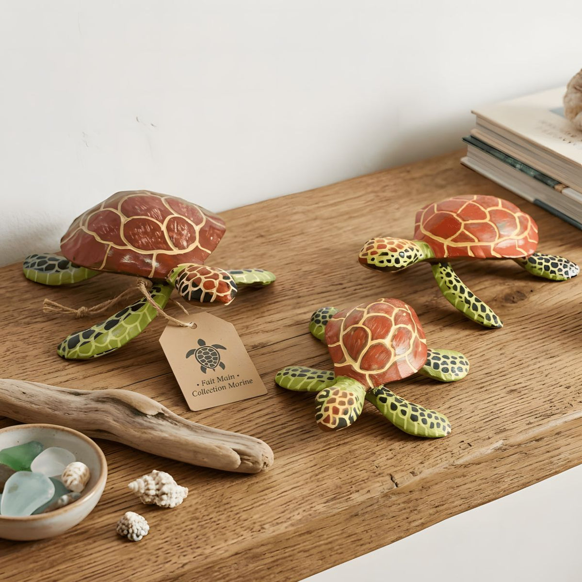 Tortue marine séries de 3