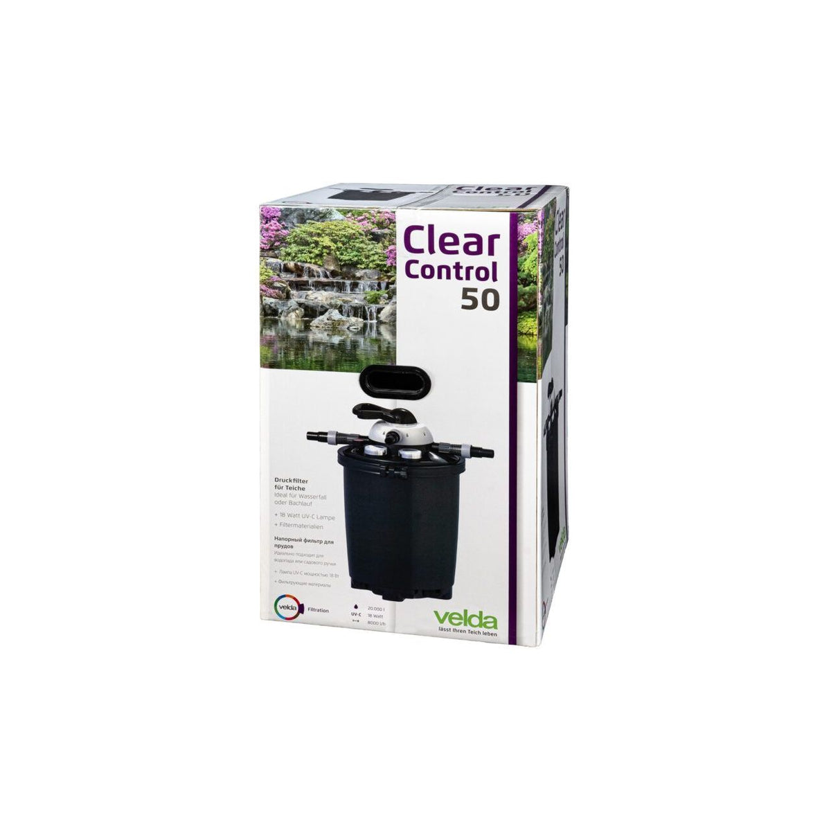 Clear Control 50 + UV-C 18 W - Velda