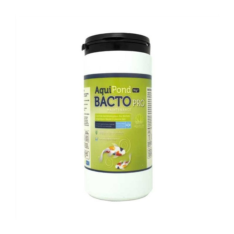 Aquipond Bacto Maintenance Pro 1 kg pour étang, 100 m³