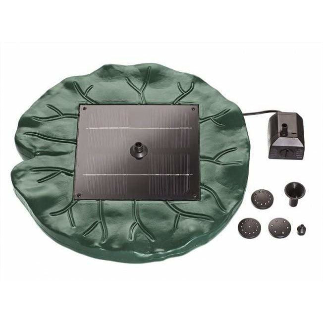 Pontec Solaires PondoSolar Lily Island - Fontaine solaire flottante avec panneau solaire intégré - Pontec 4010052402802 40280
